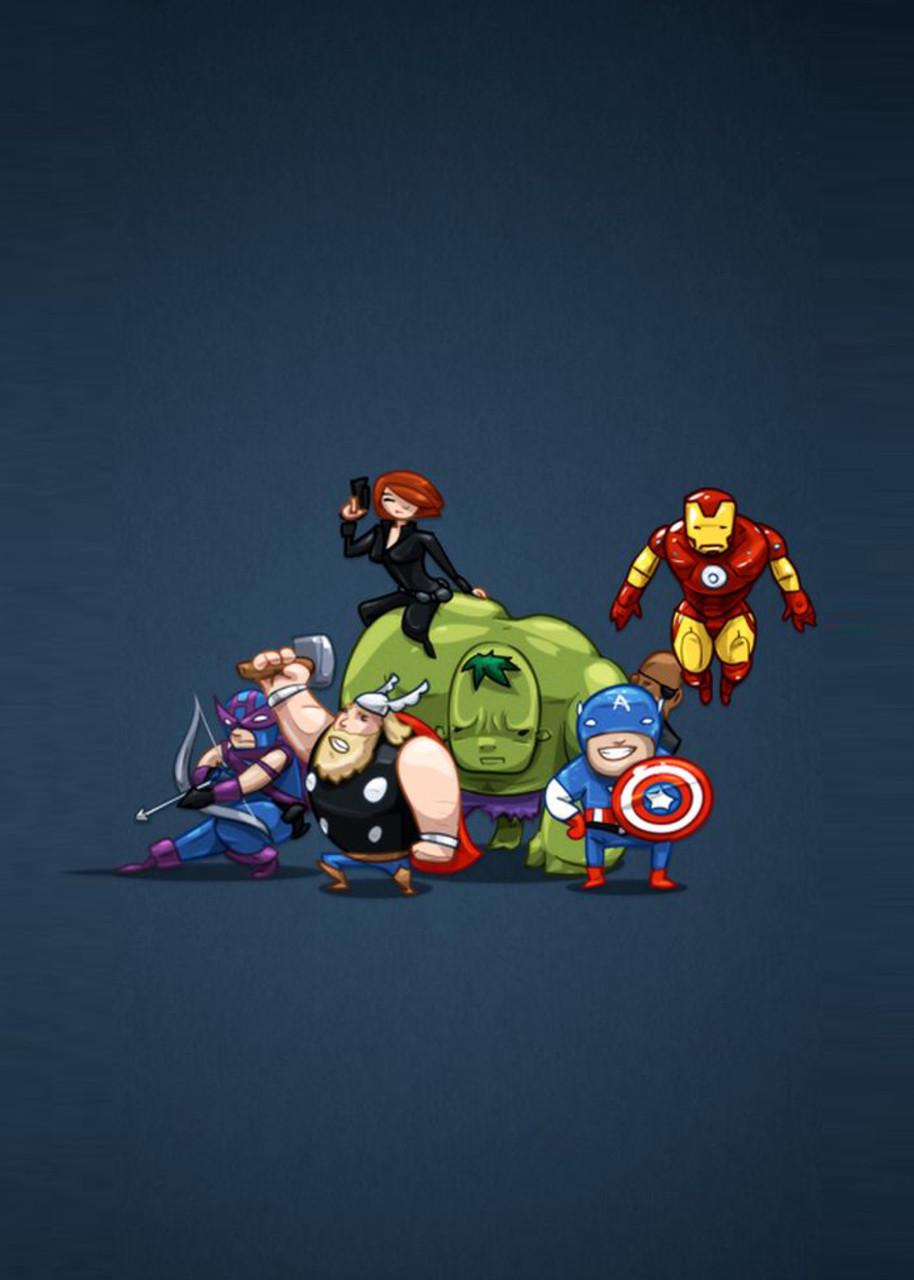 Картина GeekLand Avengers Мстители минимализм (AG.09.131)