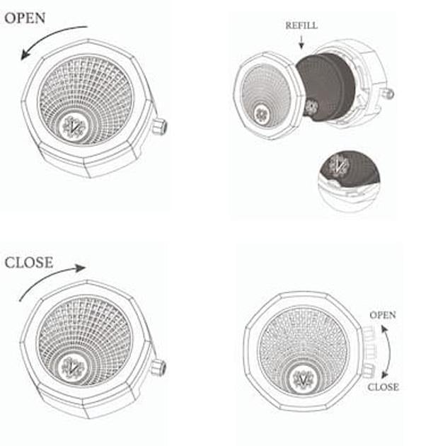Аромадиффузор для автомобиля Dr. Vranjes ROSSO NOBILE/AMBRA с двумя сменными блоками Карбон (GFT0095BABLE2) - фото 7 Аромадиффузор для автомобиля Dr. Vranjes ROSSO NOBILE/AMBRA с двумя сменными блоками Карбон (GFT0095BABLE2) - фото 7