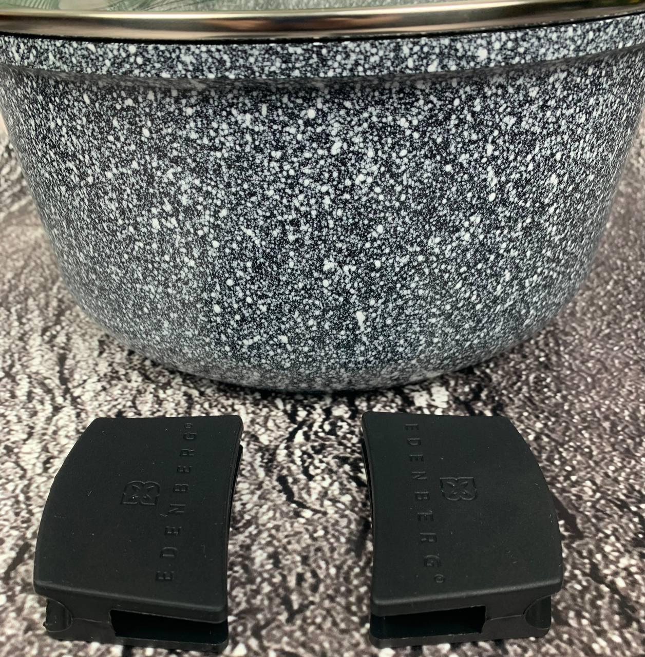 Кастрюля Edenberg с гранитным антипригарным покрытием 3,7 л 22 см (EB-3972) - фото 9 Кастрюля Edenberg с гранитным антипригарным покрытием 3,7 л 22 см (EB-3972) - фото 9