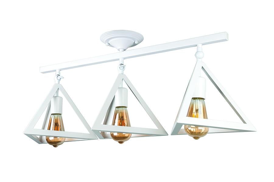 Люстра на 3 плафони Levistella 756XPR220F-3 WH Білий (LVS2791)