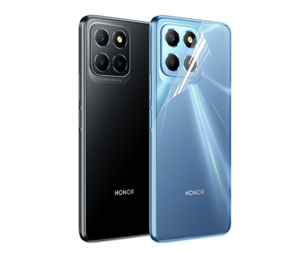 Пленка противоударная гидрогелевая Hydrogel Film для Huawei Honor X8 5G на заднюю панель Transparent