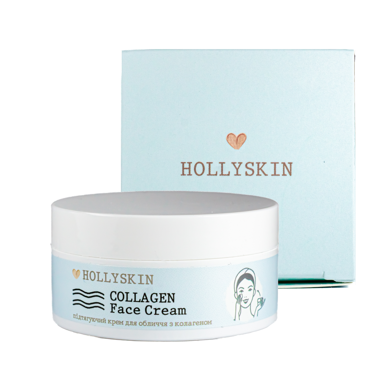 Крем лифтинг для лица Hollyskin Collagen Face Cream 0216h с коллагеном 50 мл