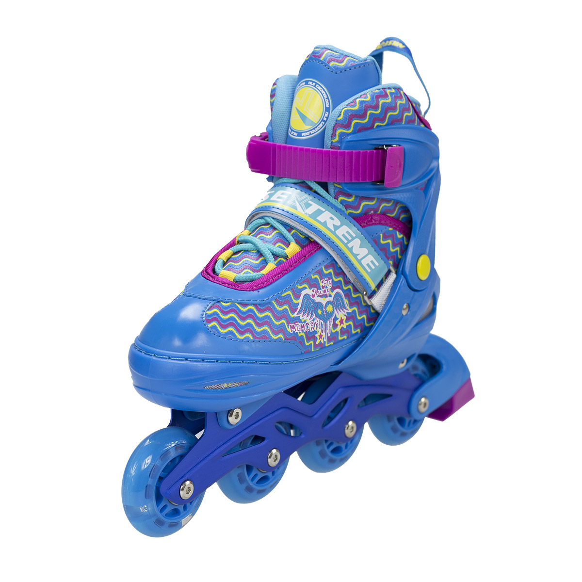 Роликовые коньки Nils Extreme NJ4613A р. 38-41 Blue - фото 10