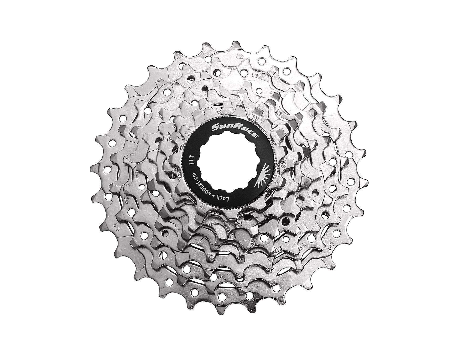 Кассета 7-k 12-24T SUN RACE R63 Road Nickel