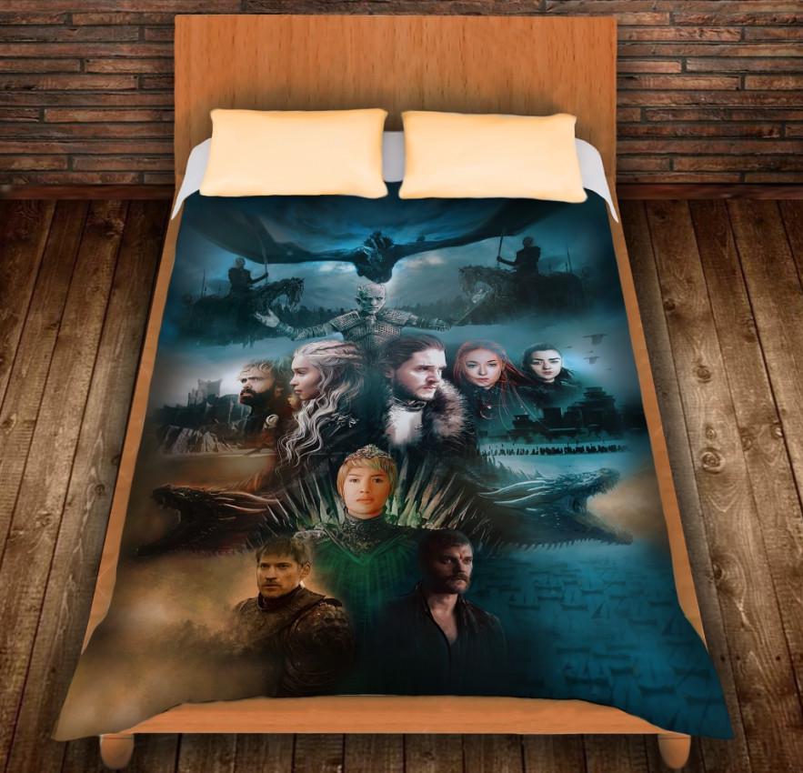 Плед с 3D принтом Game of thrones 150х200 см (epi_0218) Плед с 3D принтом Game of thrones 150х200 см (epi_0218)