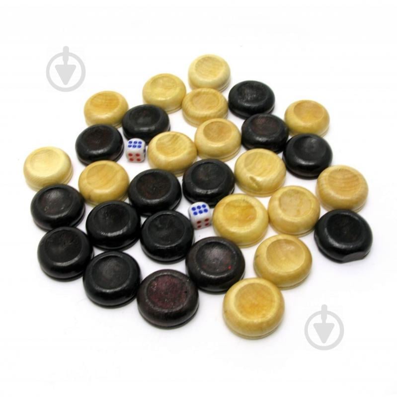 Фишки DUKE для нард с костями Дерево (DN28799)