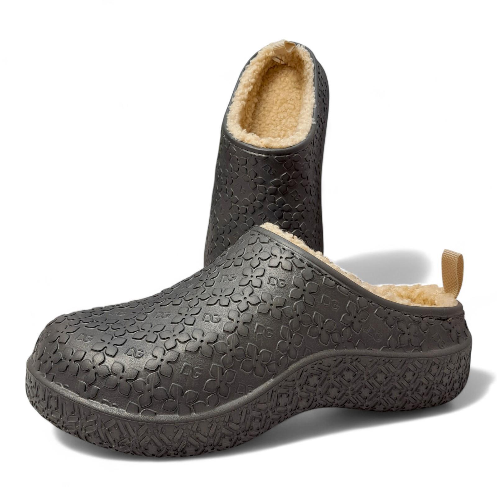 Сабо женские утепленные dagostyle М4103 р. 38 24 см Серый (2798157862) - фото 8