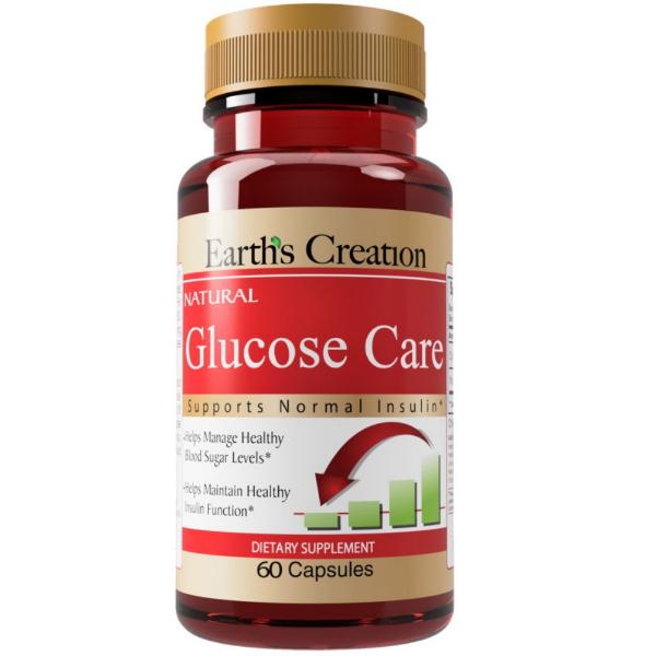 Комплекс для профилактики диабета Earth‘s Creation Glucose Care with Nopal Extract 60 капс. (000021613) Комплекс для профилактики диабета Earth‘s Creation Glucose Care with Nopal Extract 60 капс. (000021613)