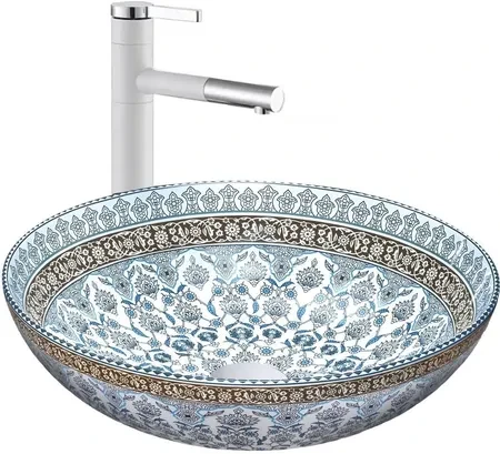 Умывальник Rea Arte 40 см Blue (ReaU0267)