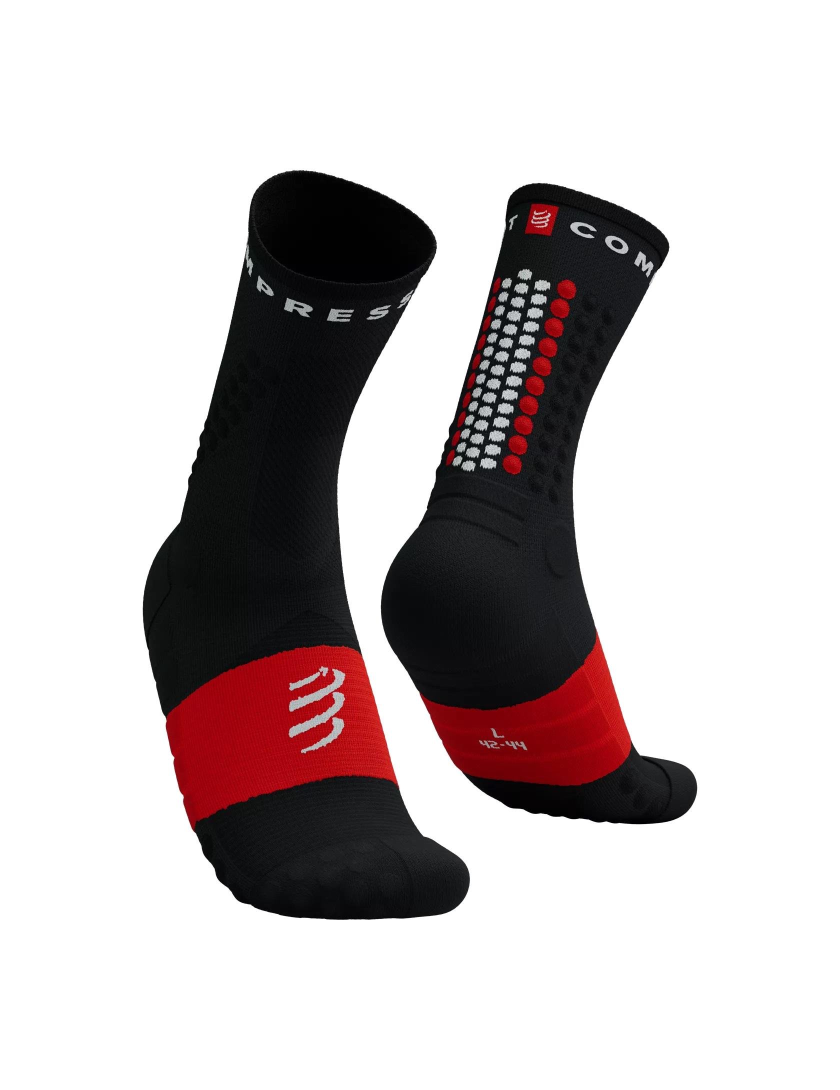 Шкарпетки Compressport Ultra Trail Socks V2.0 T2 Black/Red (17539435)