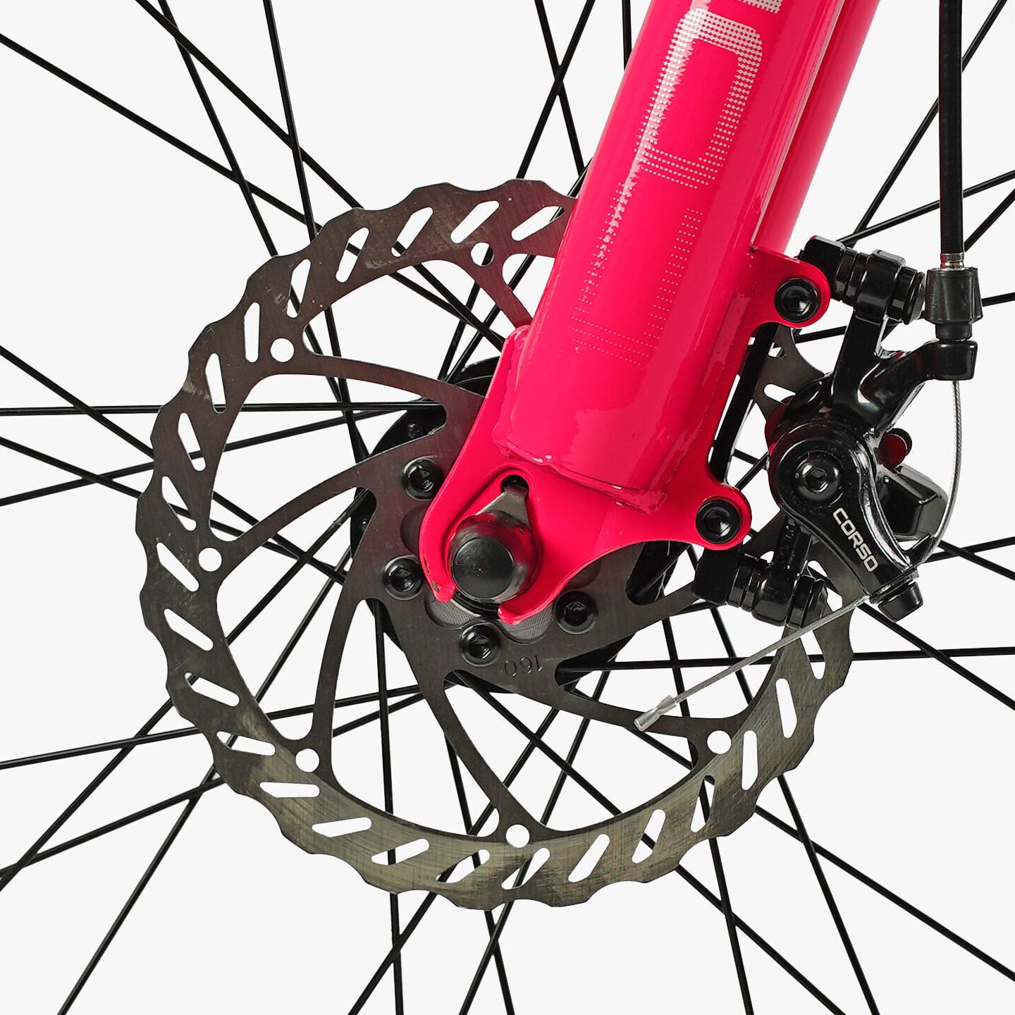 Велосипед гірський Corso Skywalker 26"/15" Рожевий (436521492) - фото 4 Велосипед гірський Corso Skywalker 26"/15" Рожевий (436521492) - фото 4