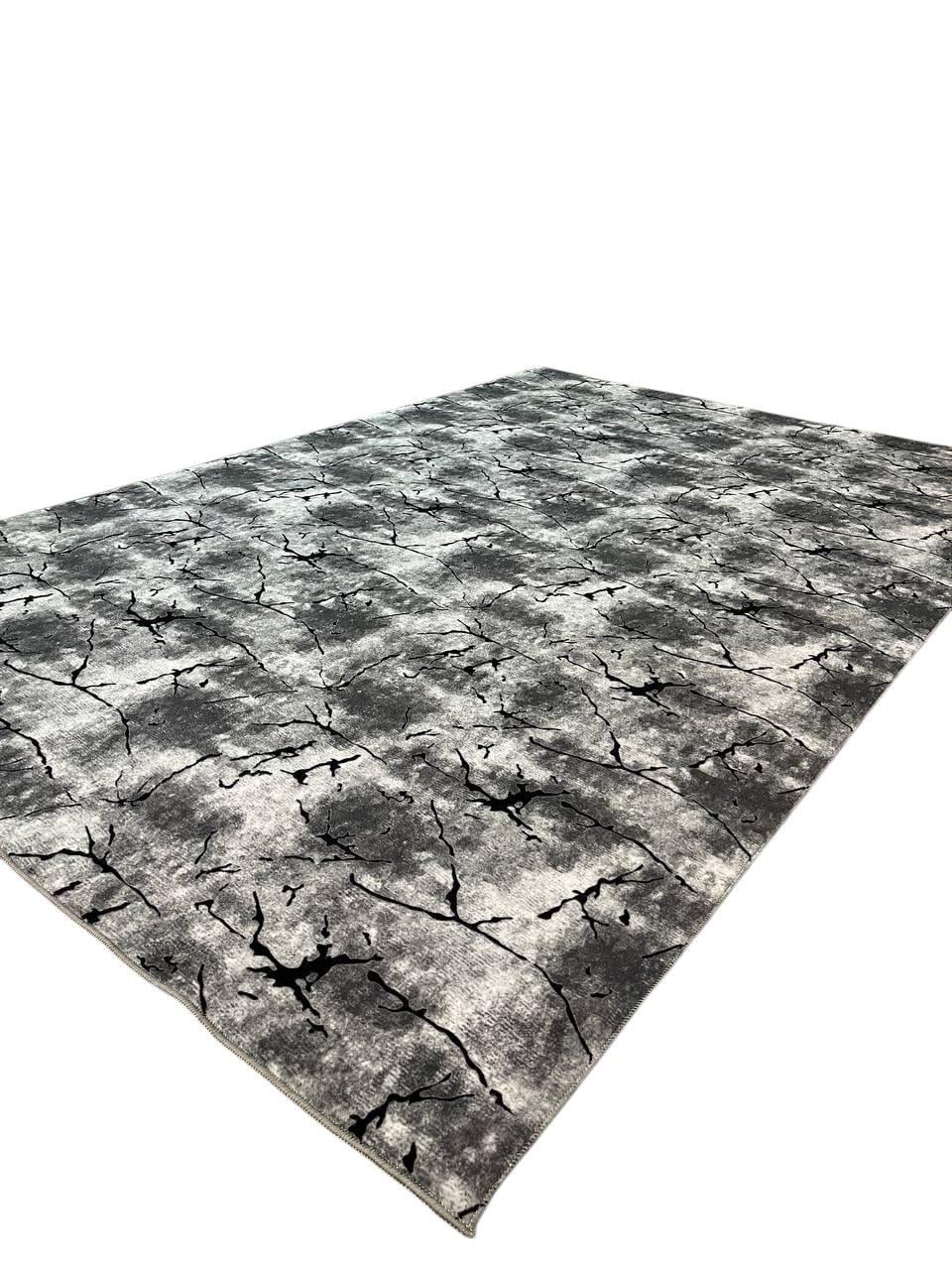 Ковер Soft на резиновой основе 200x300 см Серый плато (12)