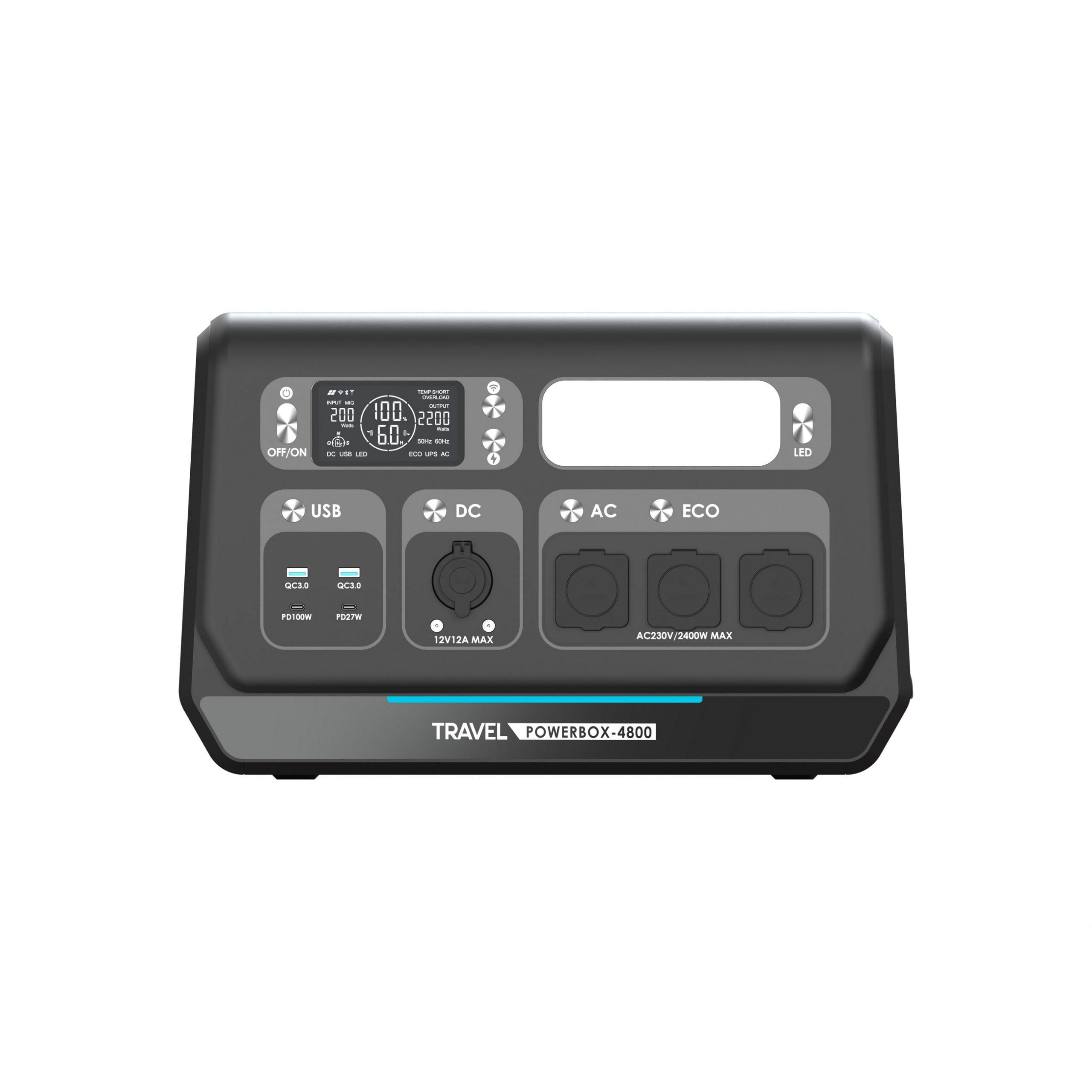 Зарядная станция TRAVEL POWERBOX 4800 2400 Вт 2048 Вт/час (5TBBNX2400)