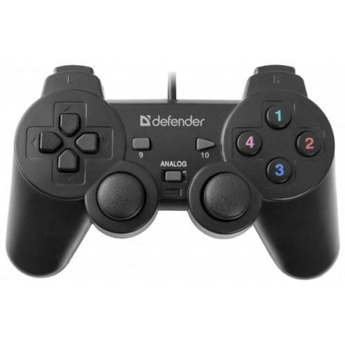 Геймпад Defender Omega USB 64247 проводной 12к PC Black (567464)