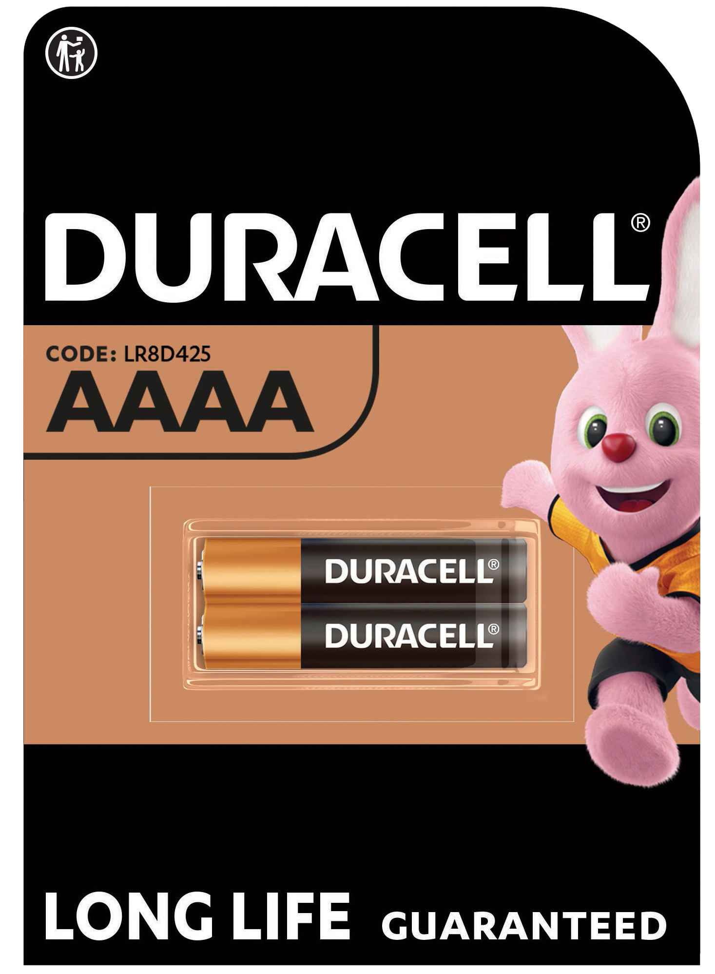 Батарейка Duracell АААА 2 шт. (33145953)