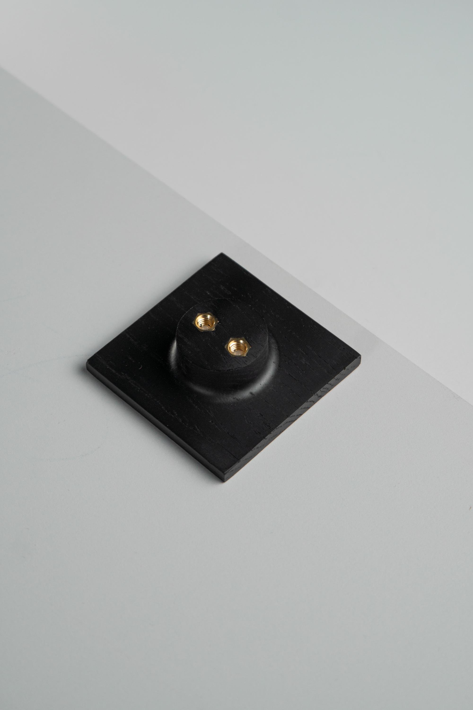 Меблева ручка Lamel із дерева 70 мм Black - фото 3 Меблева ручка Lamel із дерева 70 мм Black - фото 3