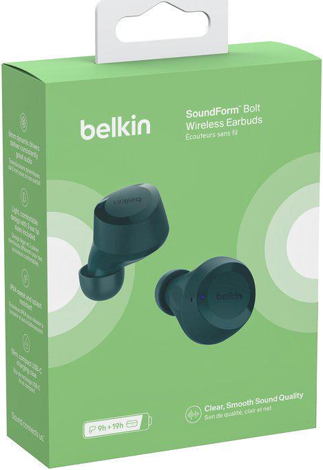 Наушники Belkin Soundform Bolt True Wireless Teal (ERC-AUC009BTTE) - фото 6