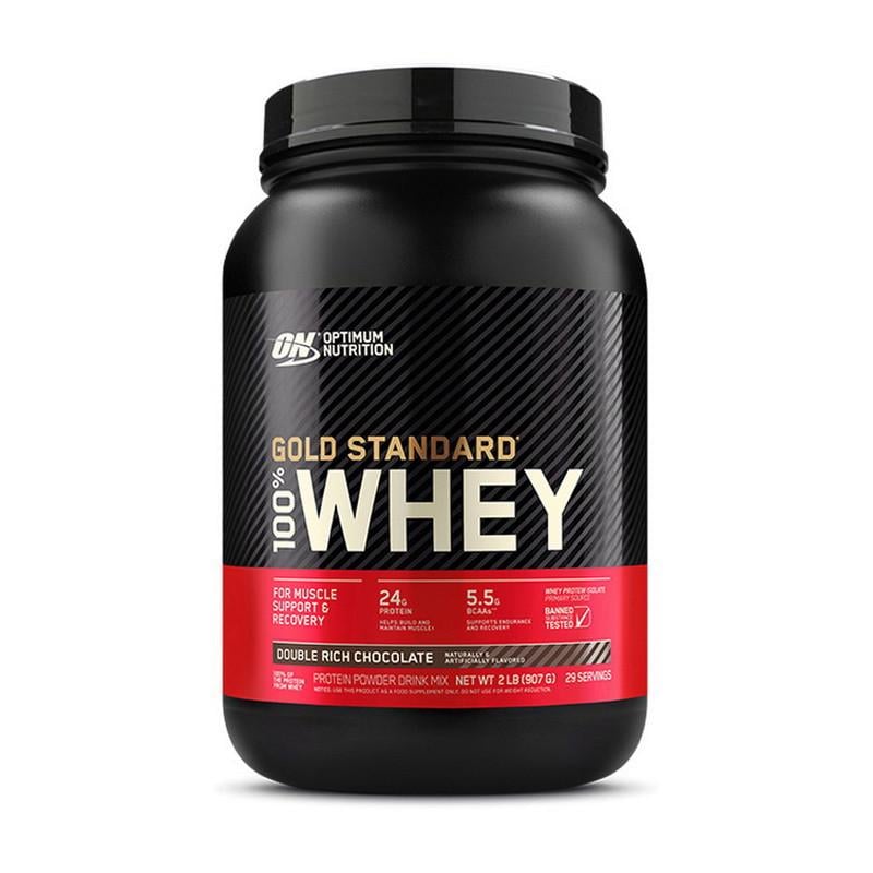 Протеїн сироватковий Optimum Nutrition 100% Whey Gold Standard банановий крем 907 г (00114-01)