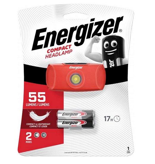 Лiхтар налобний Energizer Led Headlight 2AAA