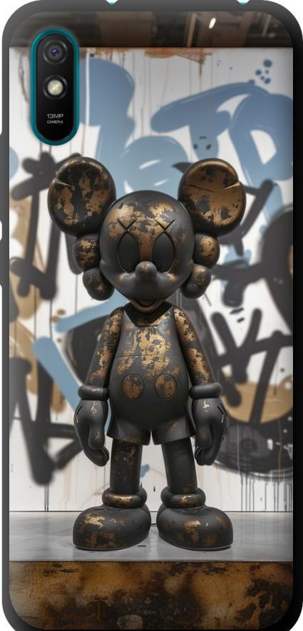 Чехол на Xiaomi Redmi 9A Bronze kaws v2 (6098b-2034-42517)