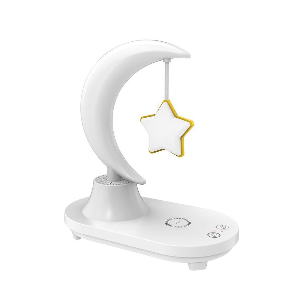 Ночник G-Smart MoonStar-35SLIWBT с беспроводной зарядкой смартфона и Bluetooth колонкой (35048111)