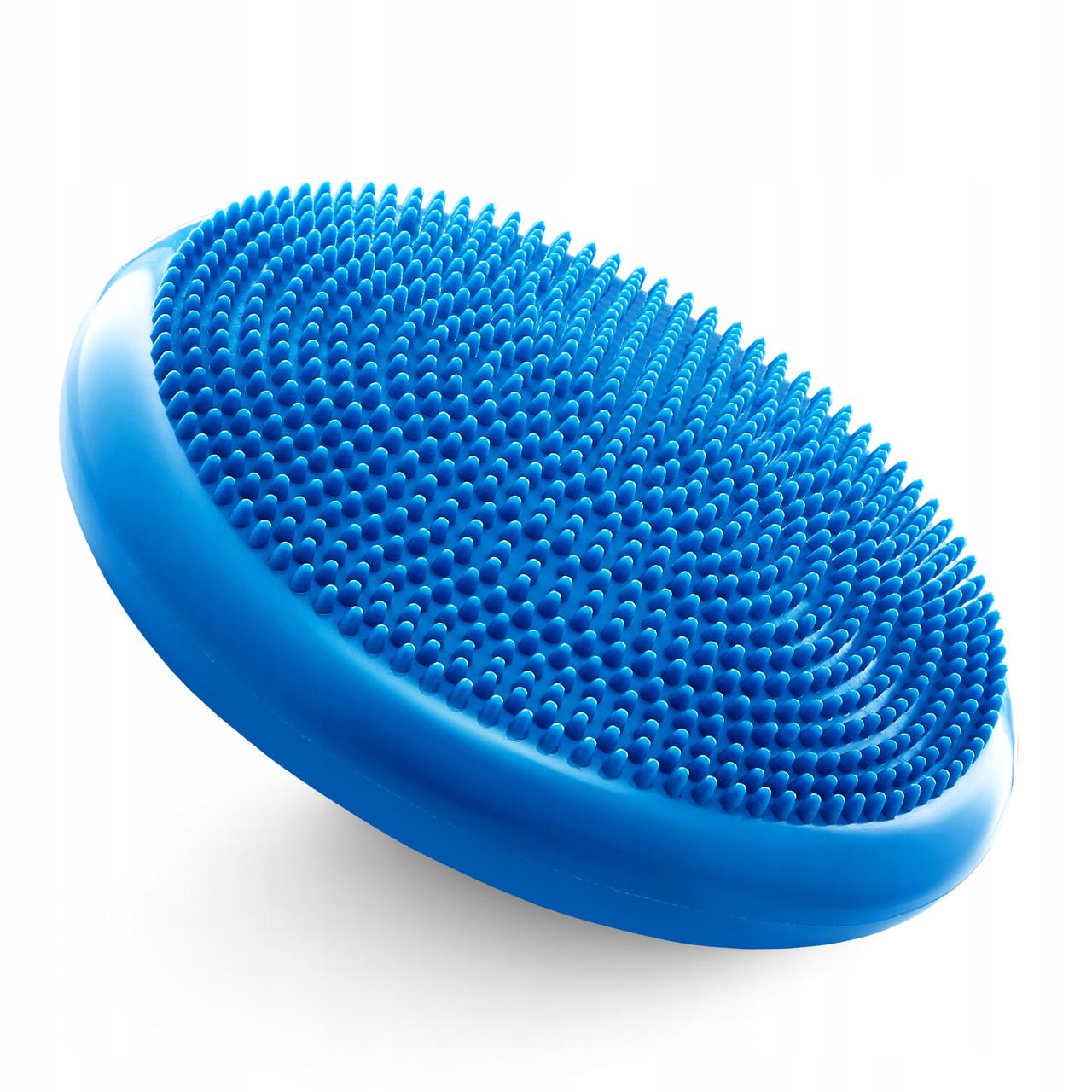 Балансувальна подушка-диск 4fizjo PRO+ 33 см сенсомоторна масажна Blue (P-5907222931929)