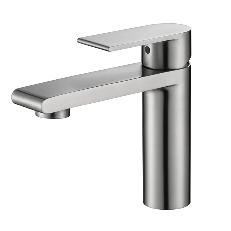 Змішувач для умивальника KOER KI-10015-02 Srainless steel (KR4781)