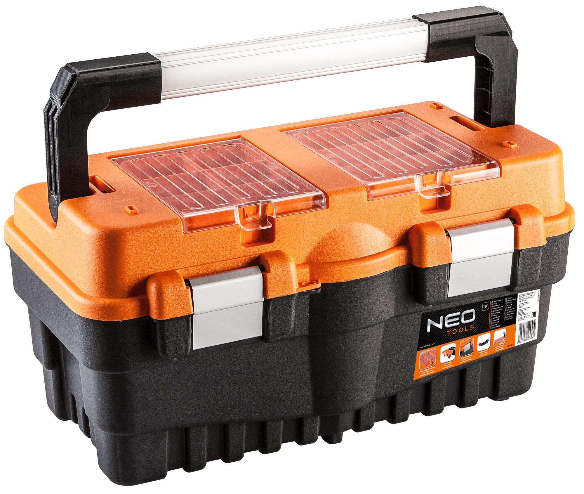Ящик для инструмента NEO Tools 16" 242х462х256 мм (84-102)