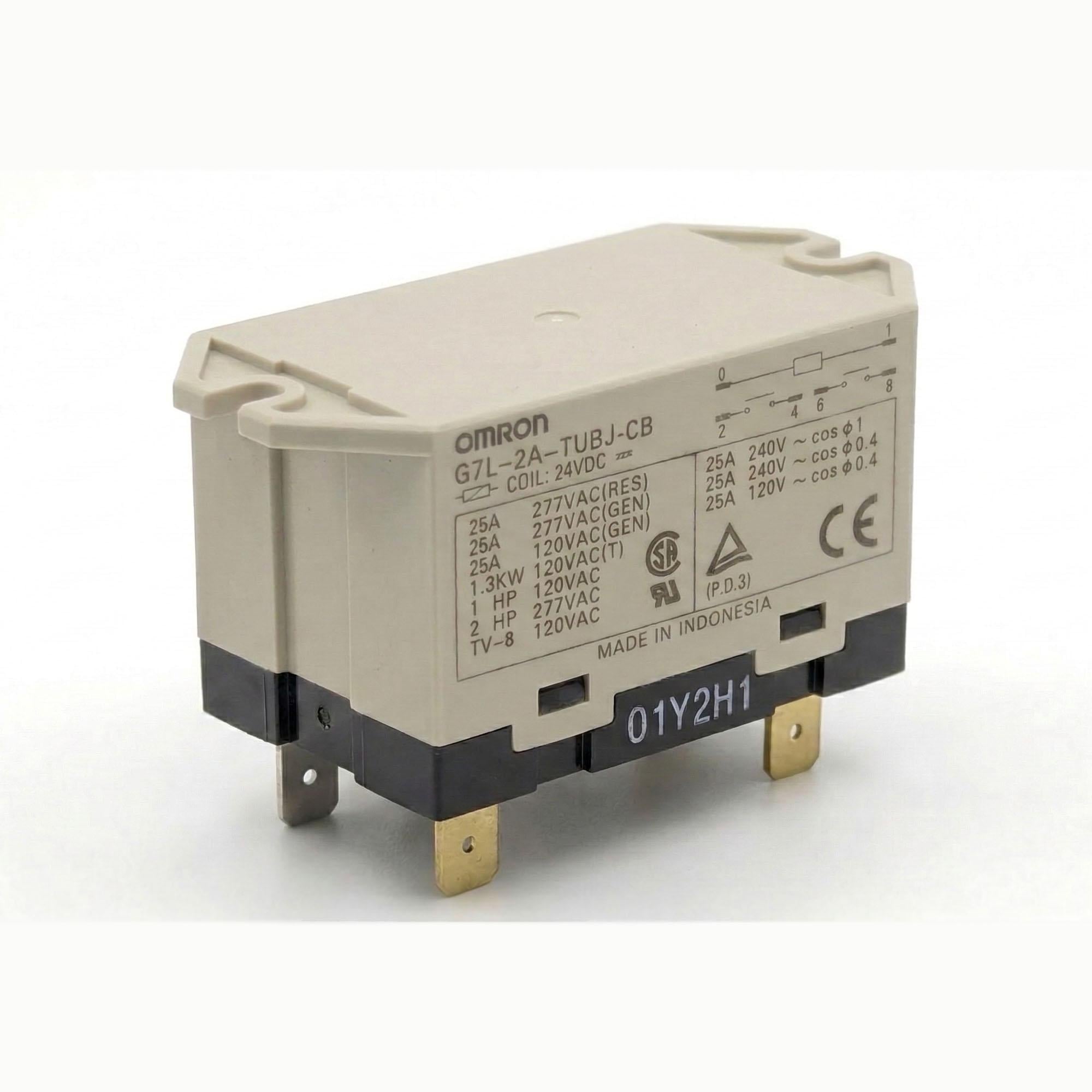 Электромагнитное реле Omron G7L-2A-TUB-CB 24VDC (2931551603)
