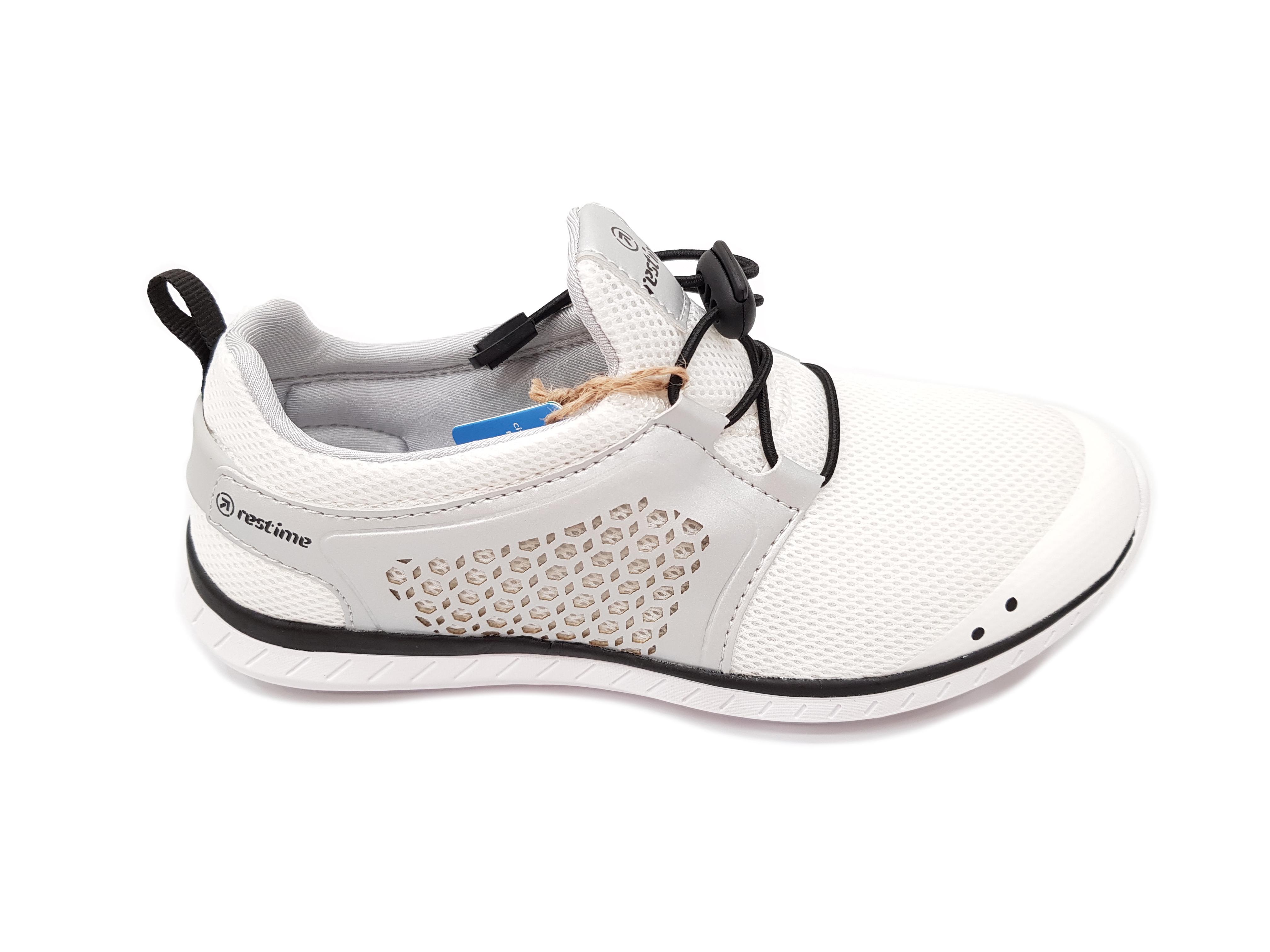 Кросівки жіночі Restime PWL 20556 текстильні р. 38 Білий/Сірий/Чорний (1286-38)