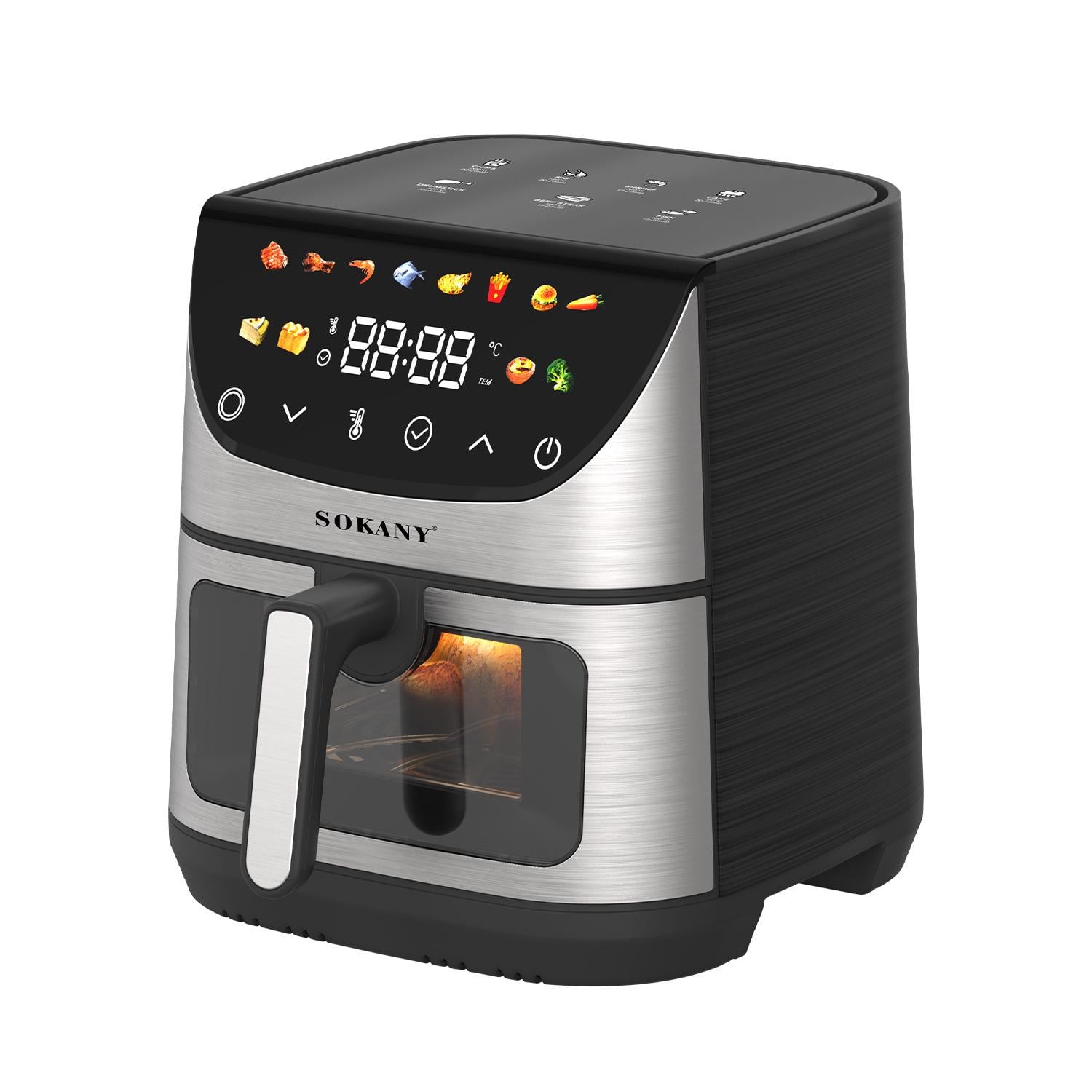 Аэрофритюрница Sokany SK-10067 сенсорное управление 9,5 л (500406)