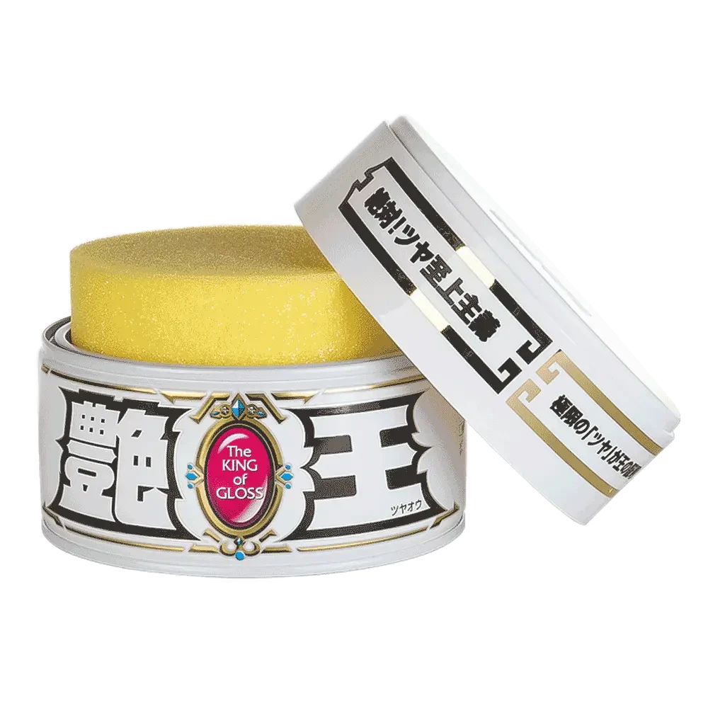 Віск твердий для світлого кузова SOFT99 The King of Gloss White 300 г (29423839) - фото 2