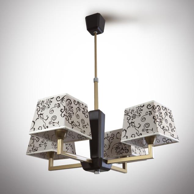 Люстра на 4 джерела світла Бежевий (27852767)