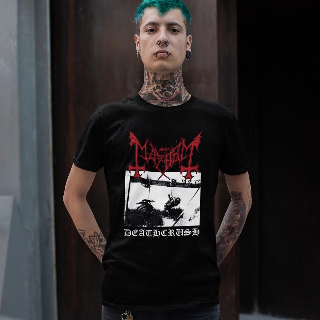 Футболка унисекс Mayhem Deathcrush 1987 M Черный (0000015548)