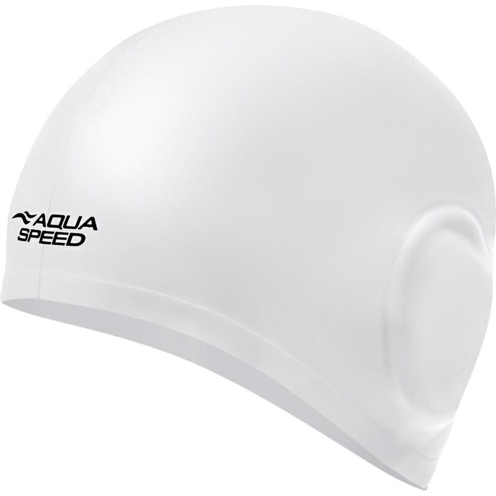 Шапочка для плавания Aqua Speed EAR CAP VOLUME Белый (284-05)