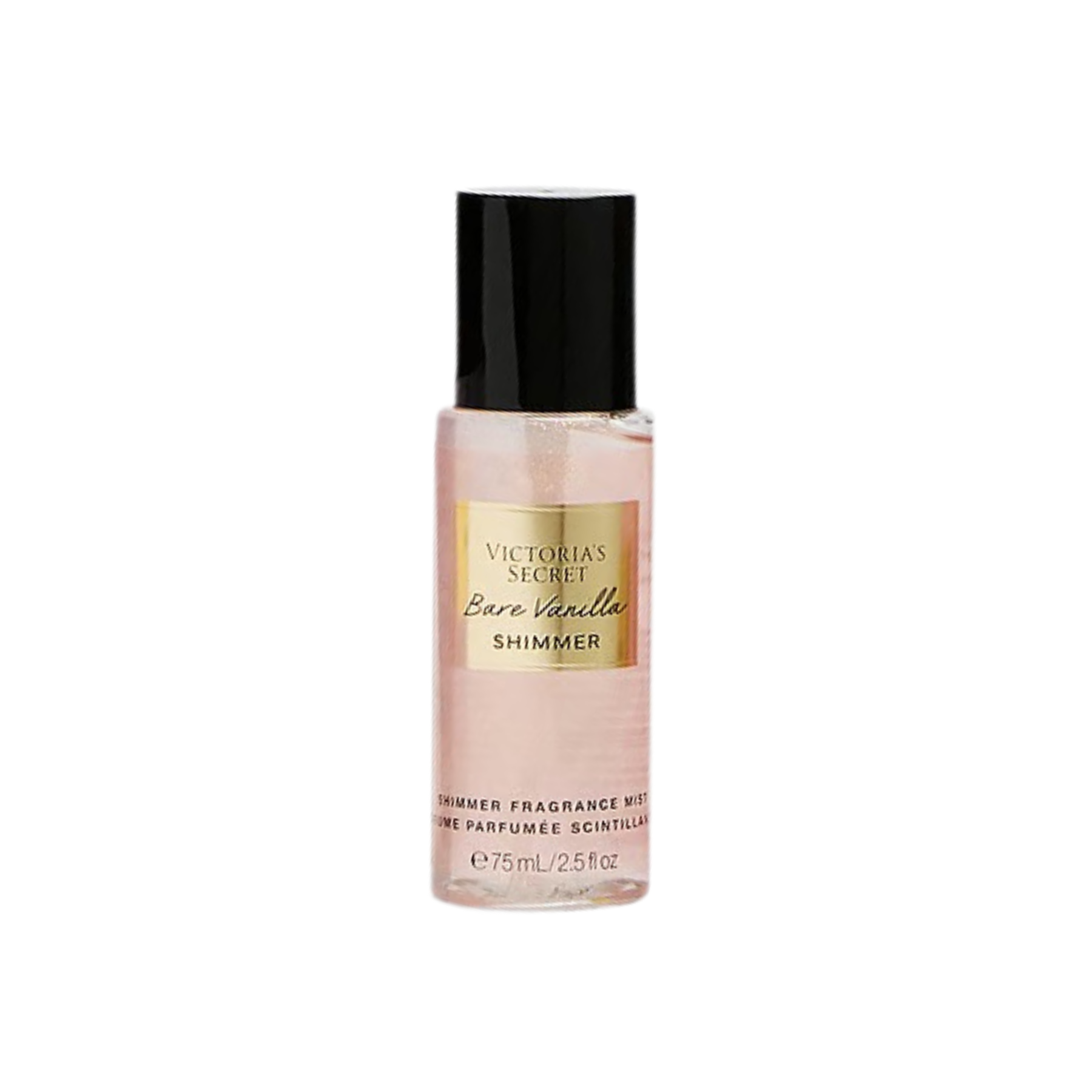 Спрей для тела мини Victoria's Secret Bare Vanilla Shimmer Fragrance Mist 75 мл (26691506_01)