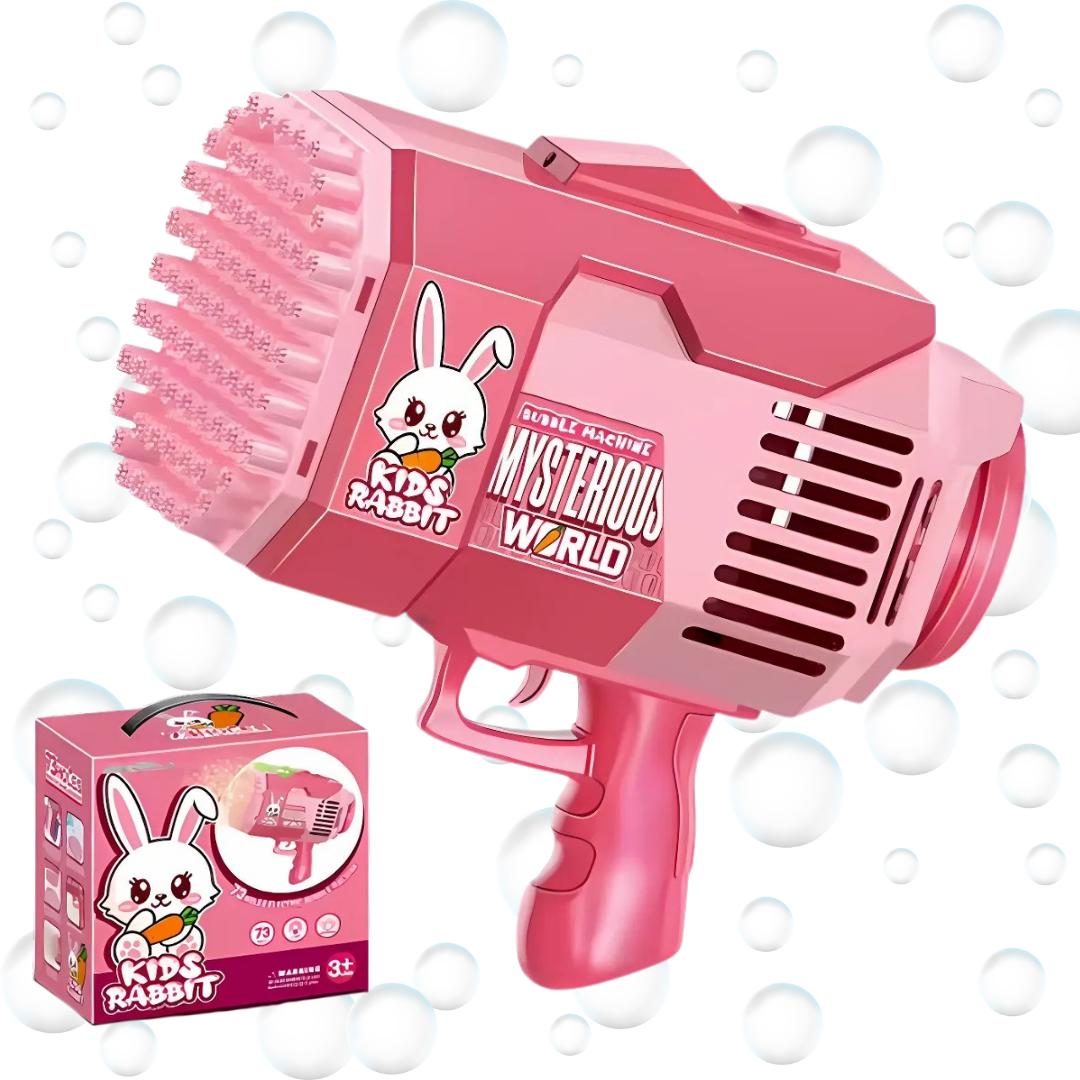 Генератор мыльных пузырей для детей Розовый