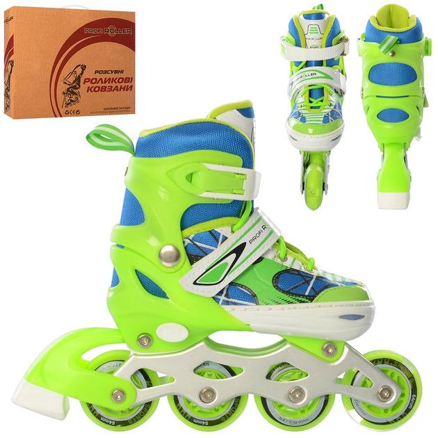 Ролики дитячі розсувні A 4141-S-GR р. 31-34 - фото 2 Ролики дитячі розсувні A 4141-S-GR р. 31-34 - фото 2