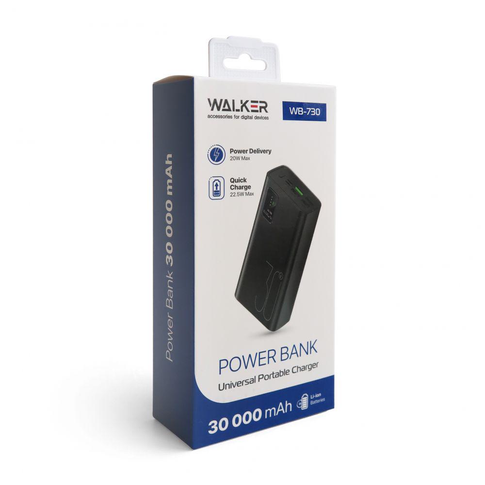 Повербанк Walker WB-730 30000mAh QC3.0 22.5W PD 20W - фото 4