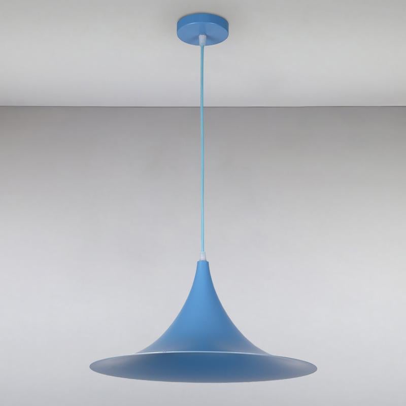 Люстра подвесная лофт Light House LS-15259 на одну лампу Голубой