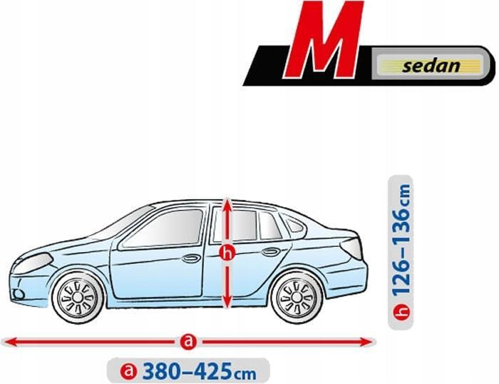 Тент-чехол для автомобиля Lada 2105 sedan Kegel-Blazusiak Basic Garage M Sedan (5-3962-241-3021) - фото 3