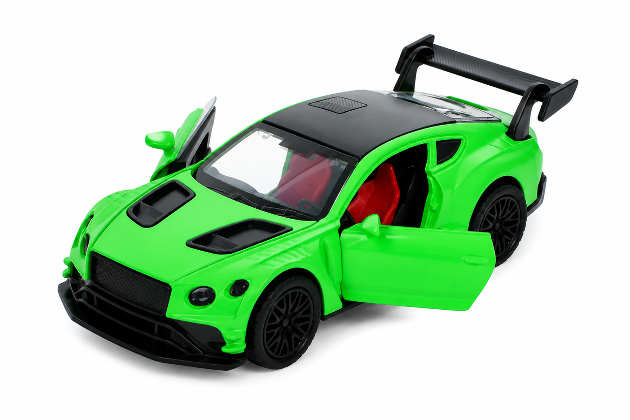 Машинка Автомир AS-2968 Bentley Continental GT3 1:36 металлическая инерционная (35970995)