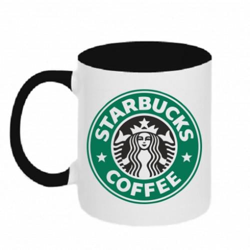 Чашка двухцветная Starbucks 320 мл Черно-белый (390994-17-45163)