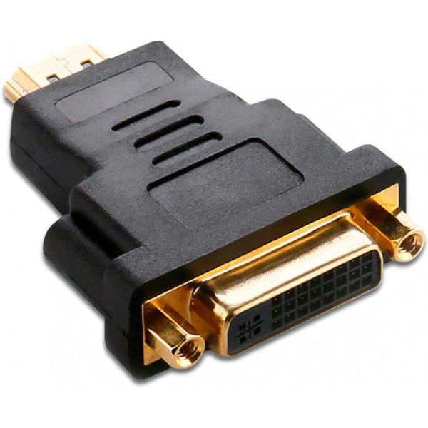 Перехідник Lesko HDMI-DVI Чорний (2262-5415)