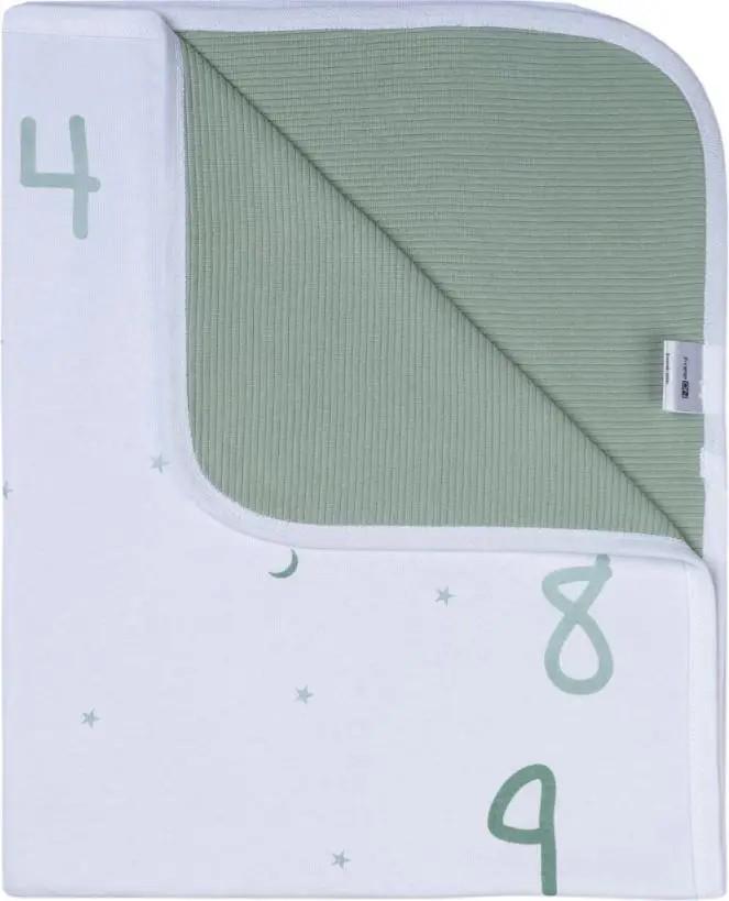 Одеяло детское FreeON Bubaba My First Year 70х90 см Mint-White (selvid136_22959)