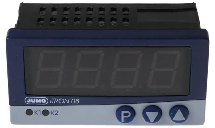 Регулятор температуры электронный JUMO 702043/88-888-000-23/210 серии iTRON 08 (702043/88-888-000-23/210)