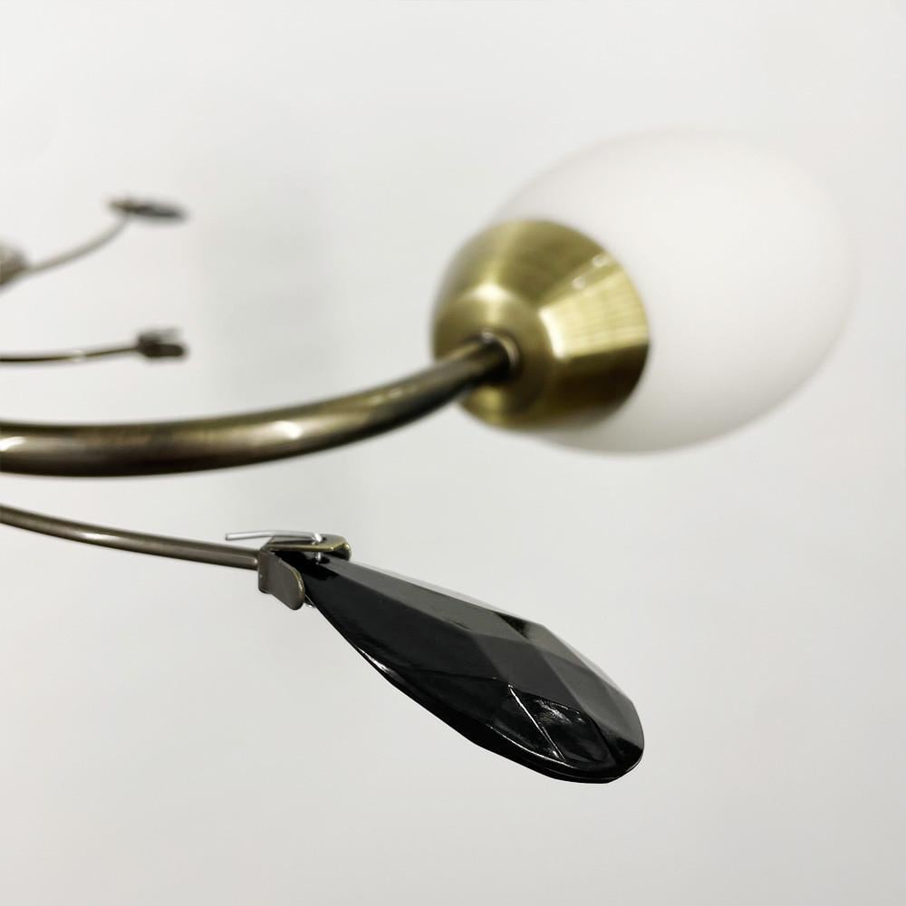 Люстра на 3 білих плафони у квіткових мотивах (91062/3) - фото 5 Люстра на 3 білих плафони у квіткових мотивах (91062/3) - фото 5