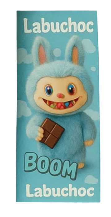 Шоколад Labubu Labuchoc Blueberry Creme Chocolate Bar 75 г (2704925565)
