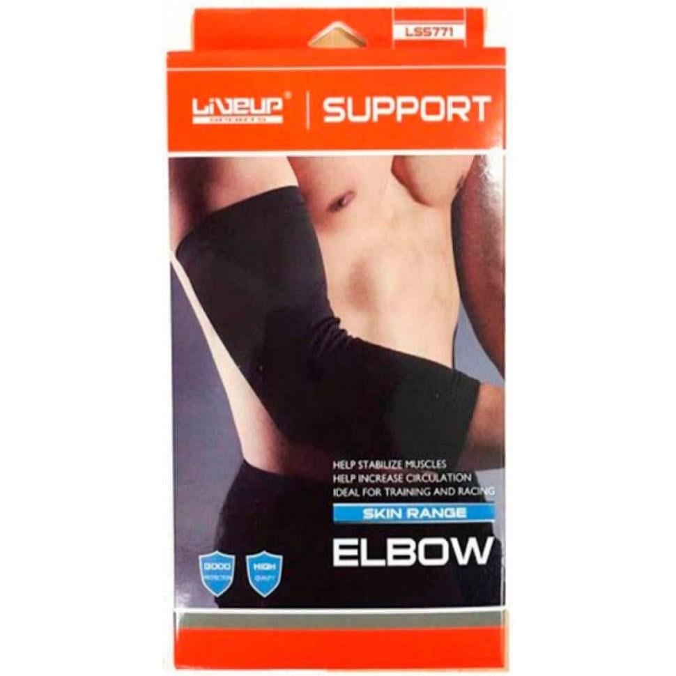 Фиксатор локтя LiveUP Elbow Support L/XL Черный (LS5771-LXL)