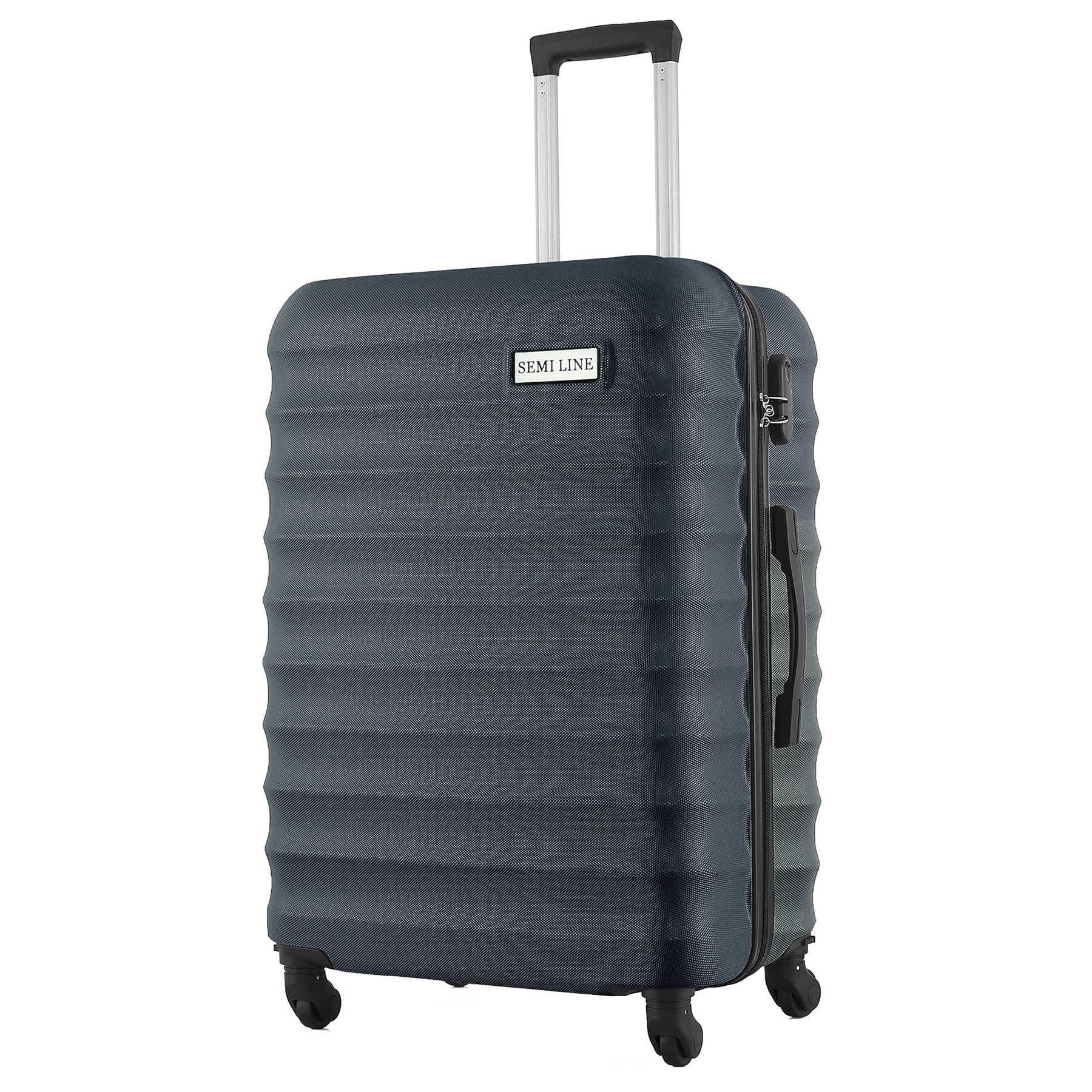 Валіза SEMI LINE 26" L Navy (T5577-5)